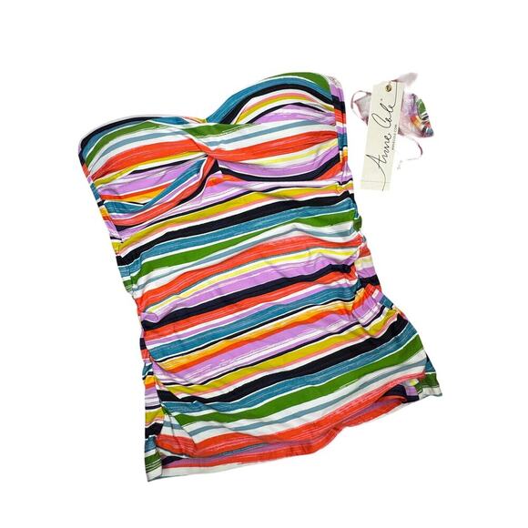 Tankini swim top with removable straps size x-small NWT - Picture 1 of 1